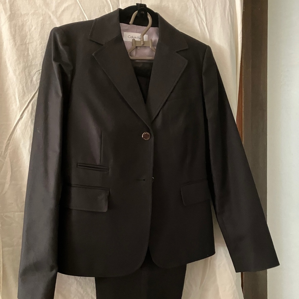 2pc Calvin Klein Cotton PANTSUIT